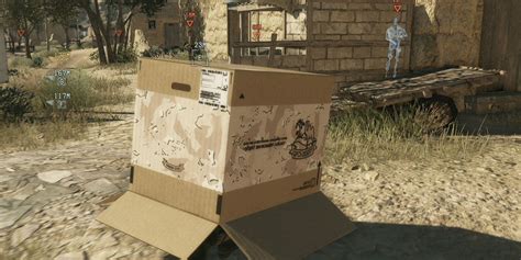 how to change box decal metal gear v|metal gear cardboard box poster.